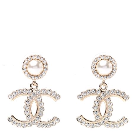 chanel cc earrigns|chanel earrings official site.